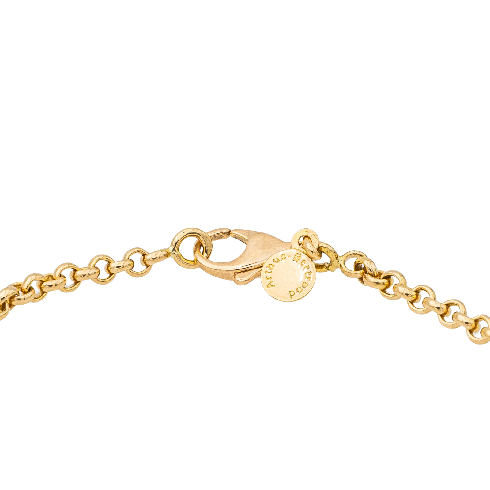 Arthus Bertrand Bracelet Croix Trèfle Or jaune