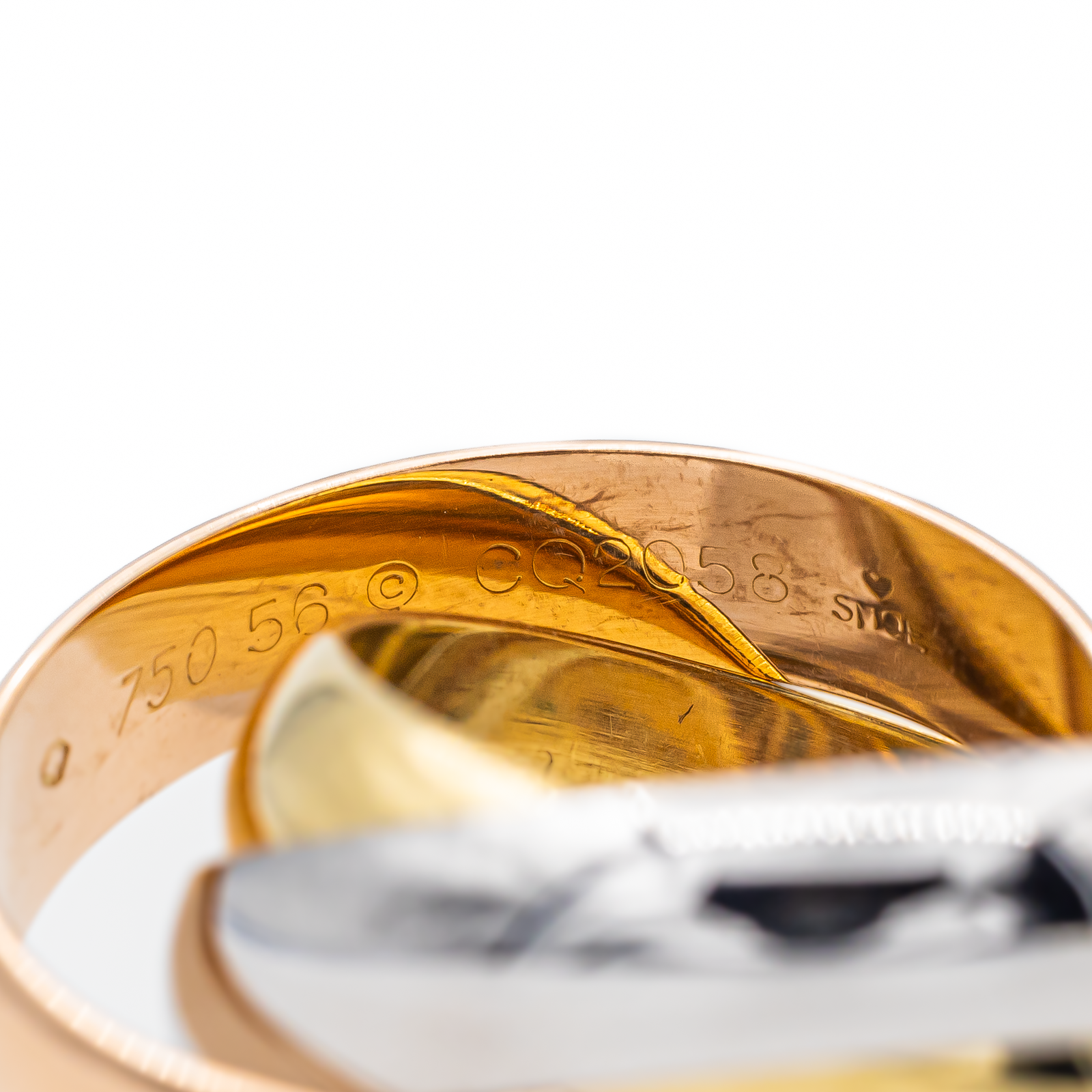 Cartier Trinity Ring Yellow gold, Pink gold, White gold