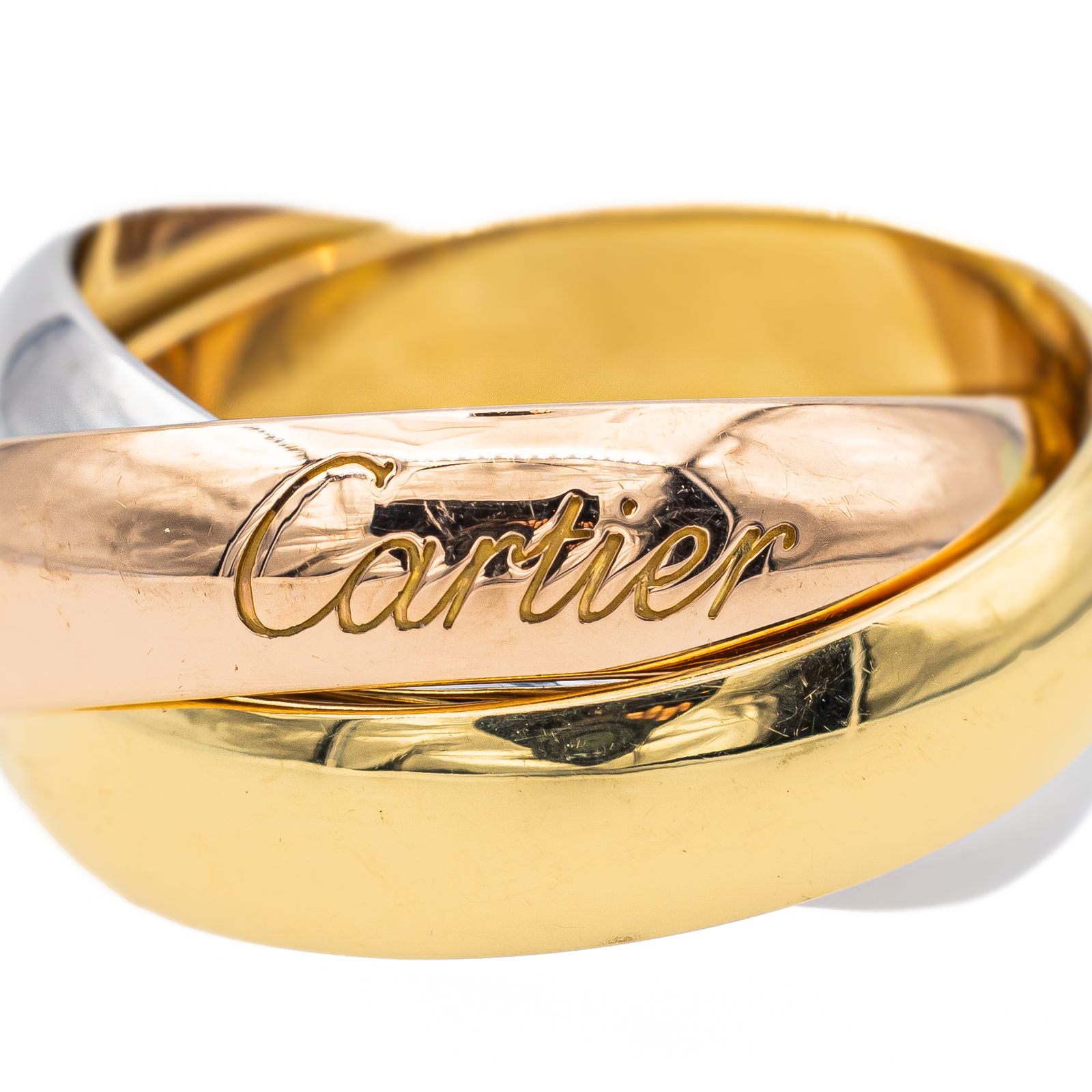Cartier Trinity Ring Yellow gold, Pink gold, White gold