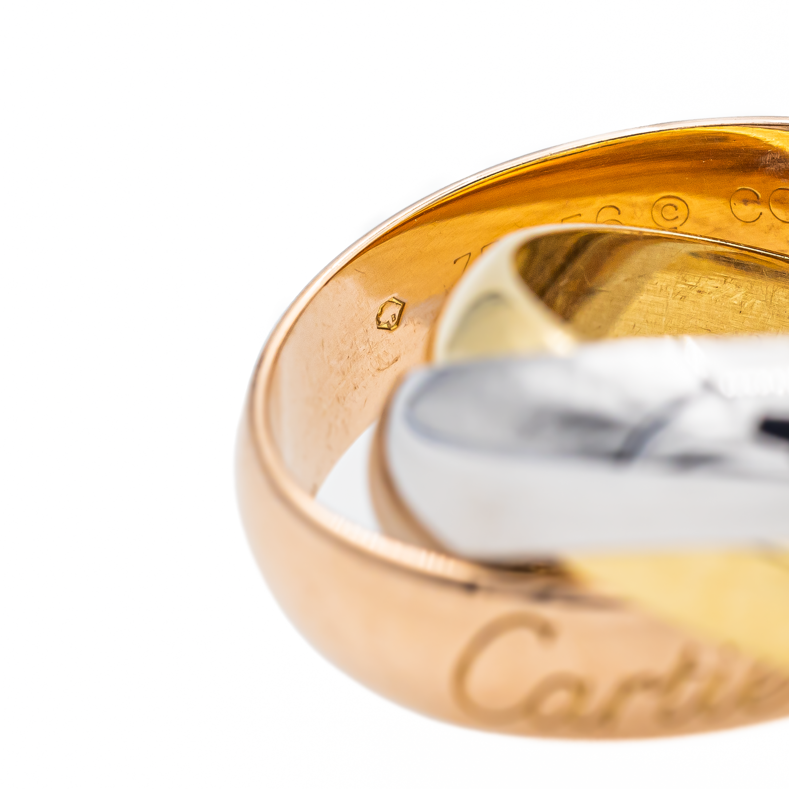Cartier Trinity Ring Yellow gold, Pink gold, White gold