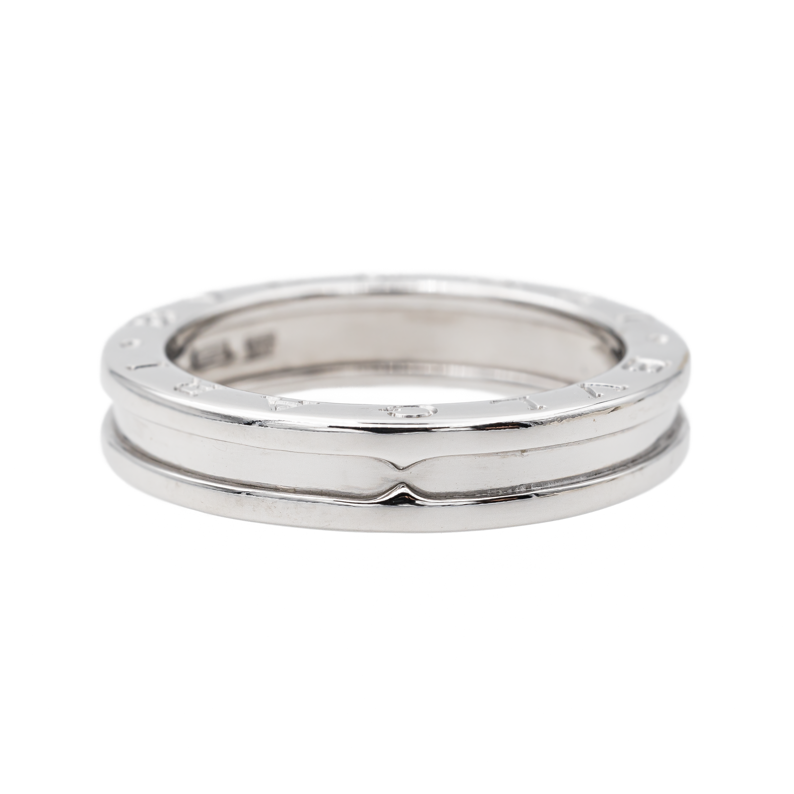 Bulgari Bague B.Zéro1 Or blanc