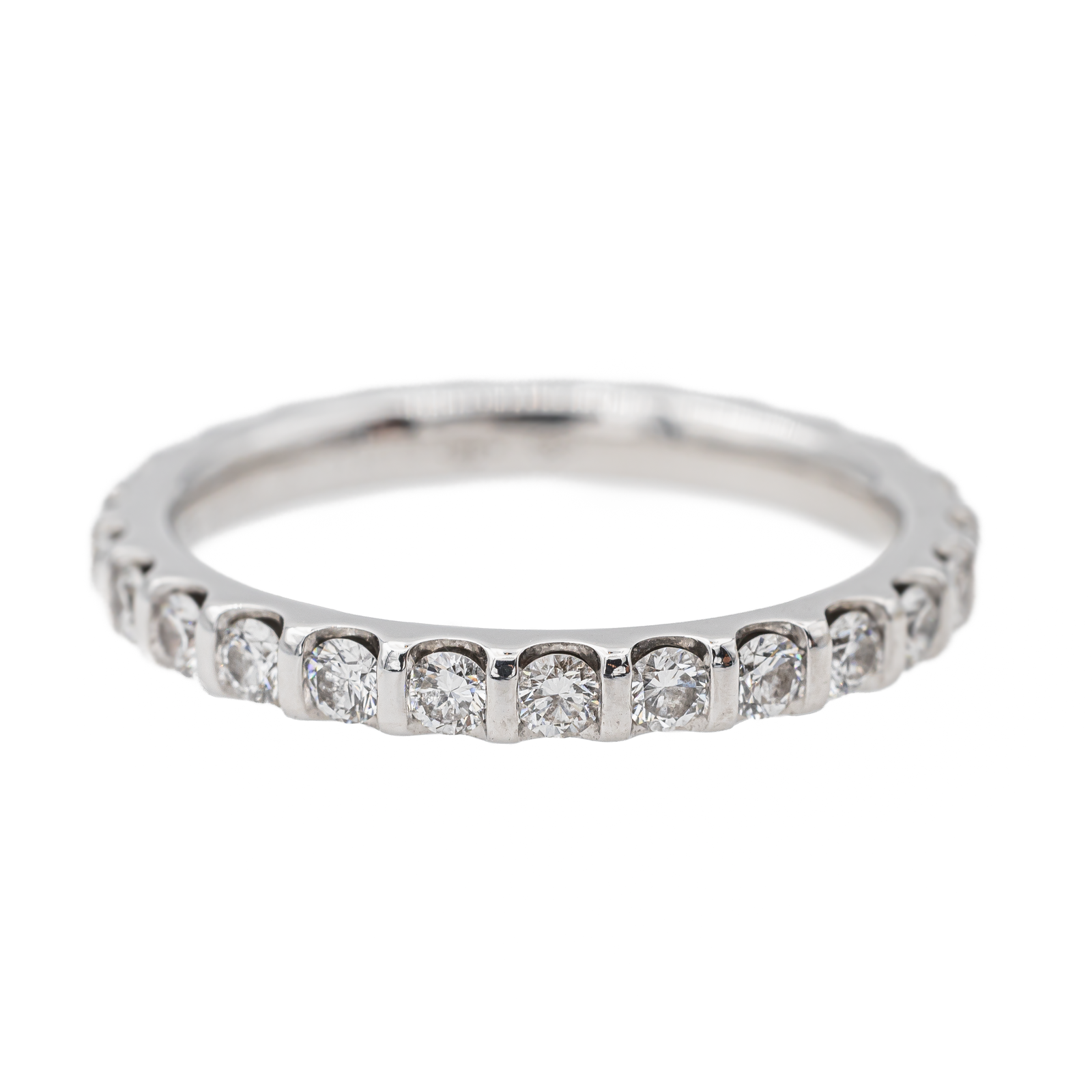 Mauboussin Bague Alliance américaine  Or blanc Diamant