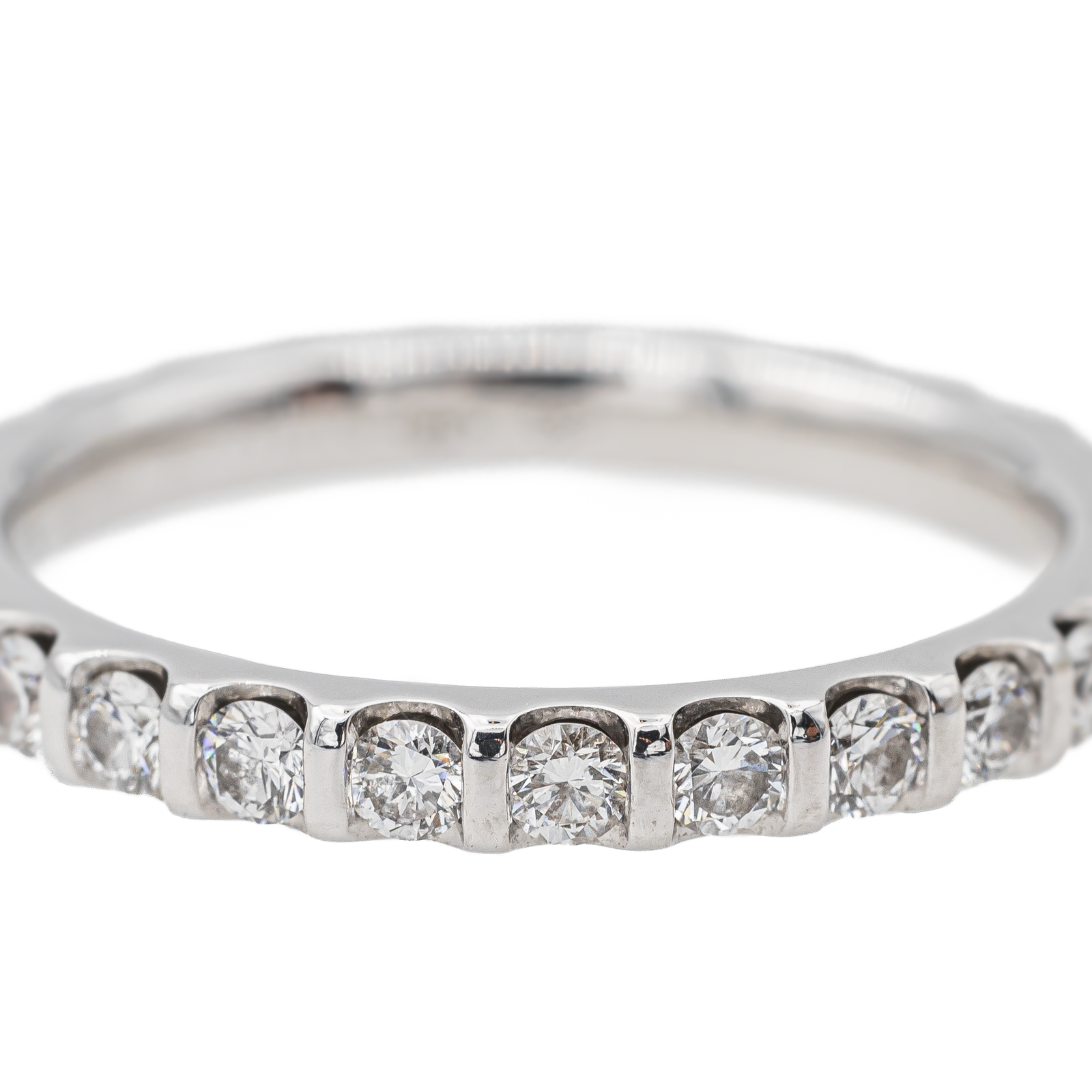 Mauboussin American Wedding Ring White Gold Diamond