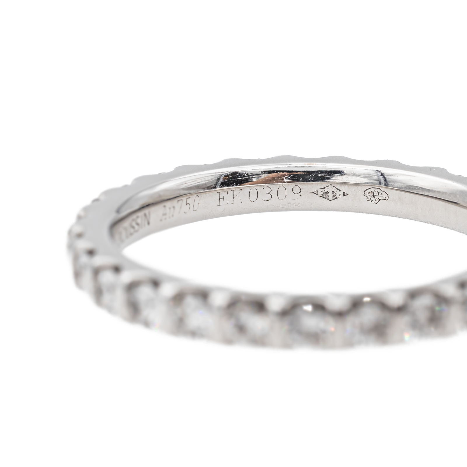 Mauboussin American Wedding Ring White Gold Diamond