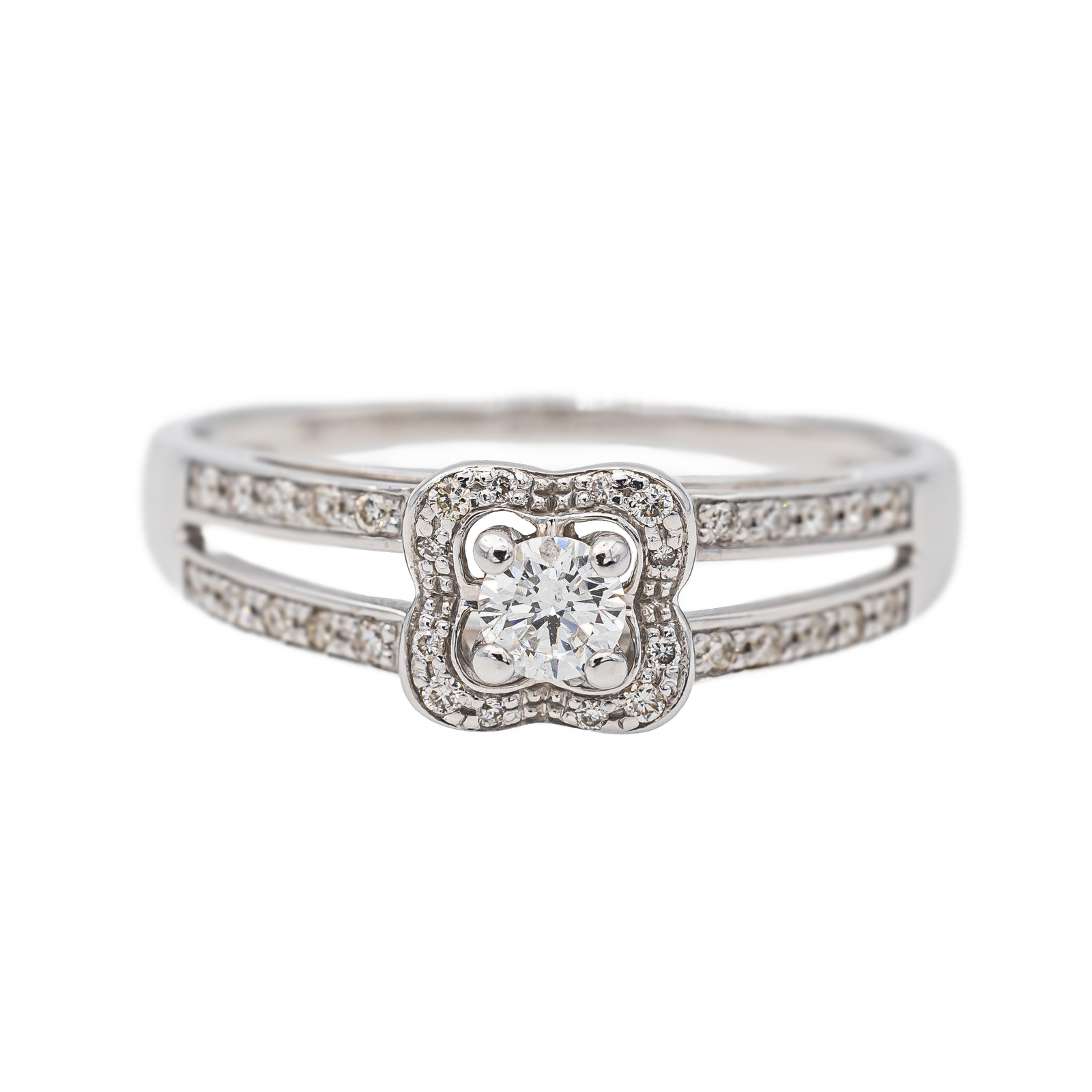 Mauboussin Bague  Or blanc Diamant