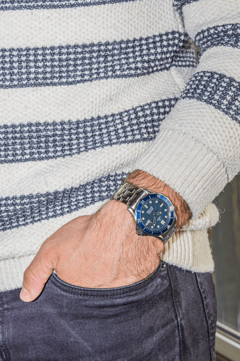 Omega Montre Seamaster Acier - Maison Eloe