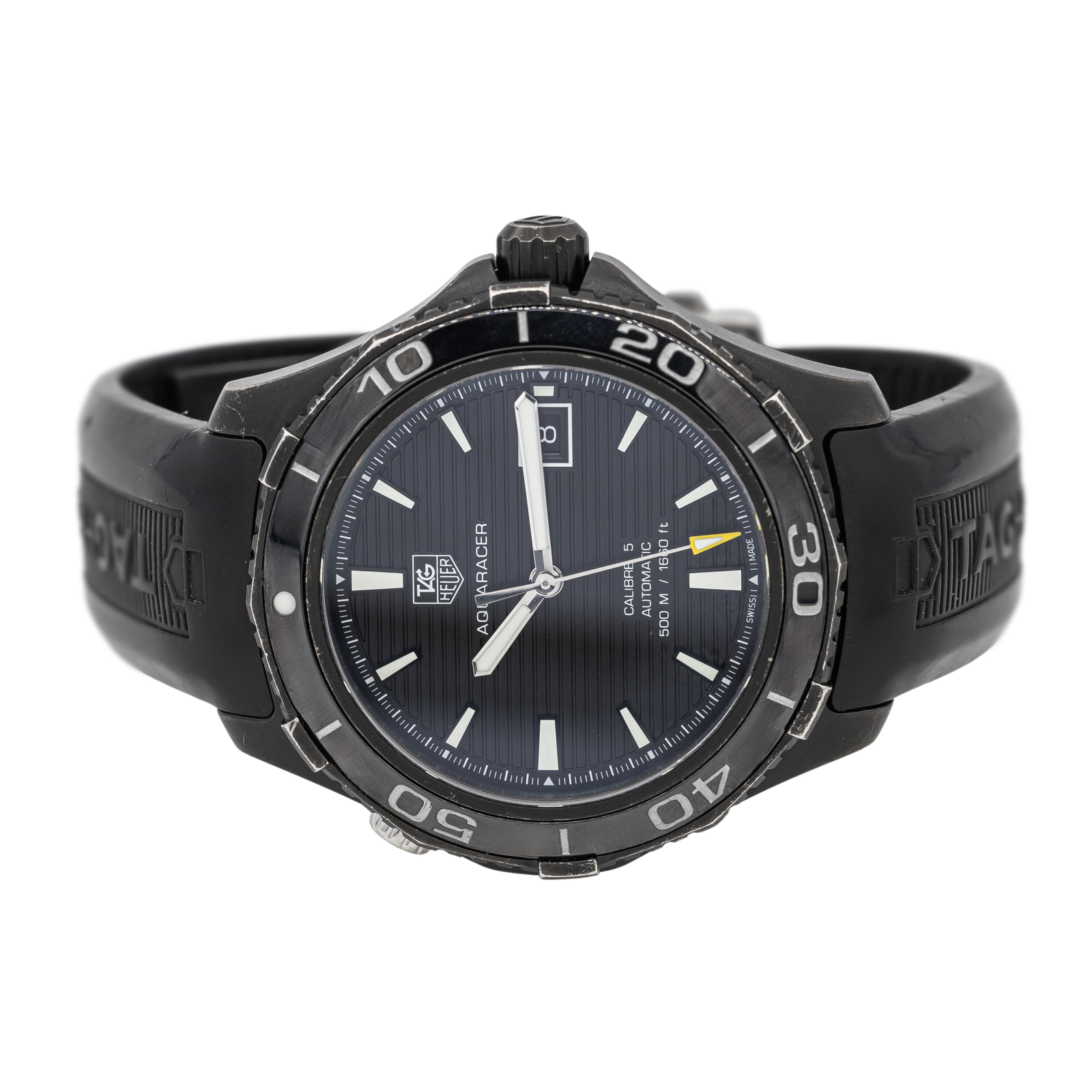 Tag Heuer Aquaracer Watch Ceramic, Rubber