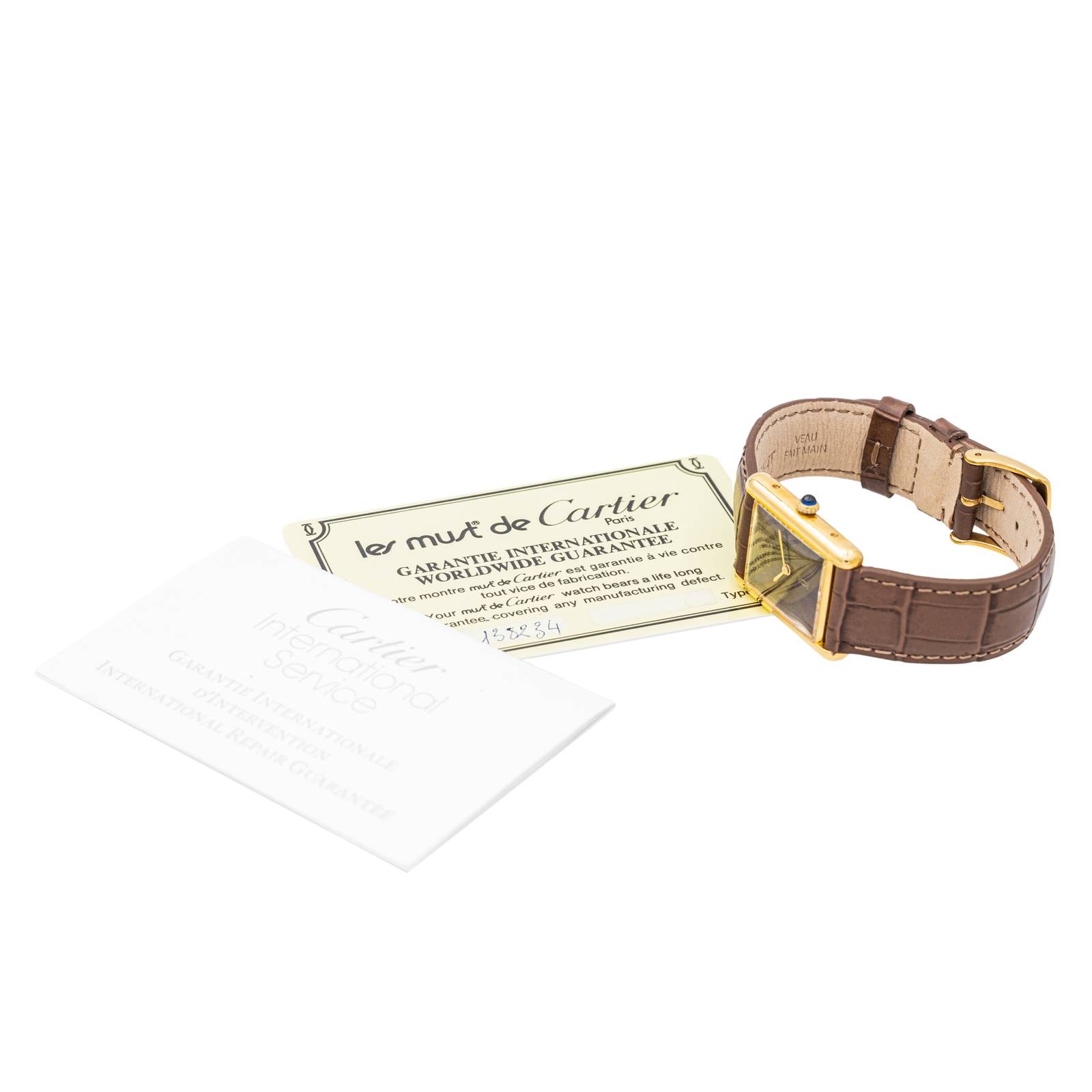 Cartier Tank Must Vermeil Watch