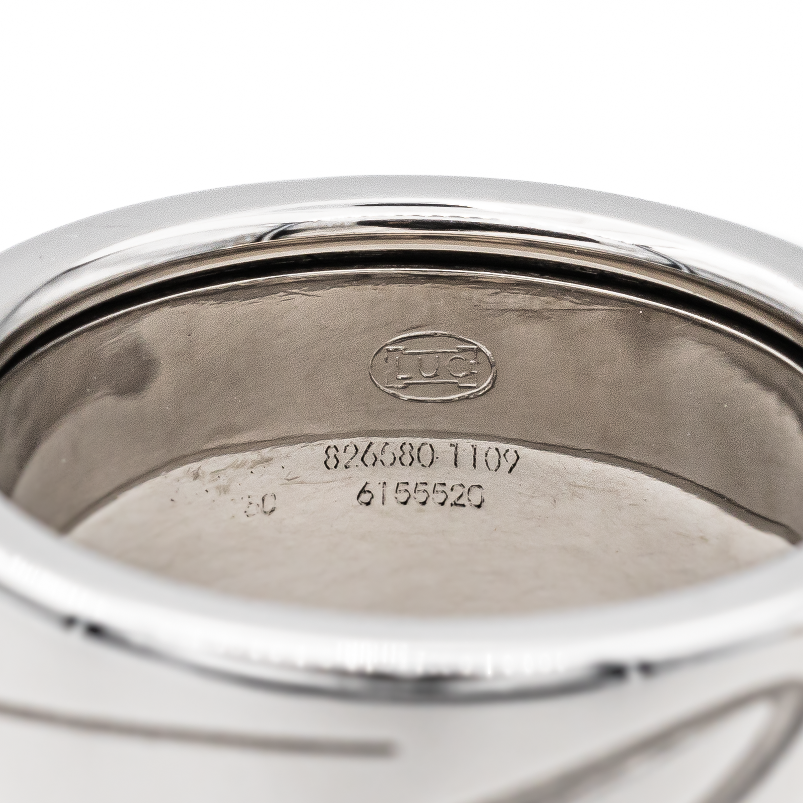 Chopard Bague Or blanc