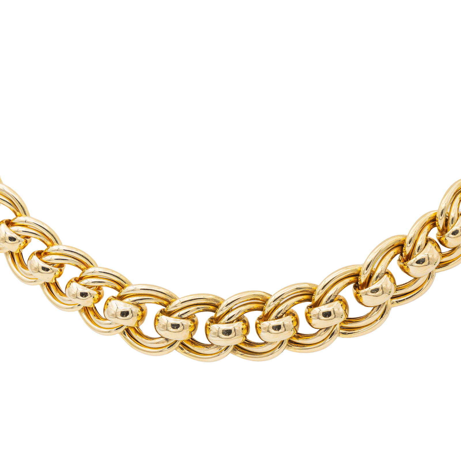Caplain Yellow Gold Necklace