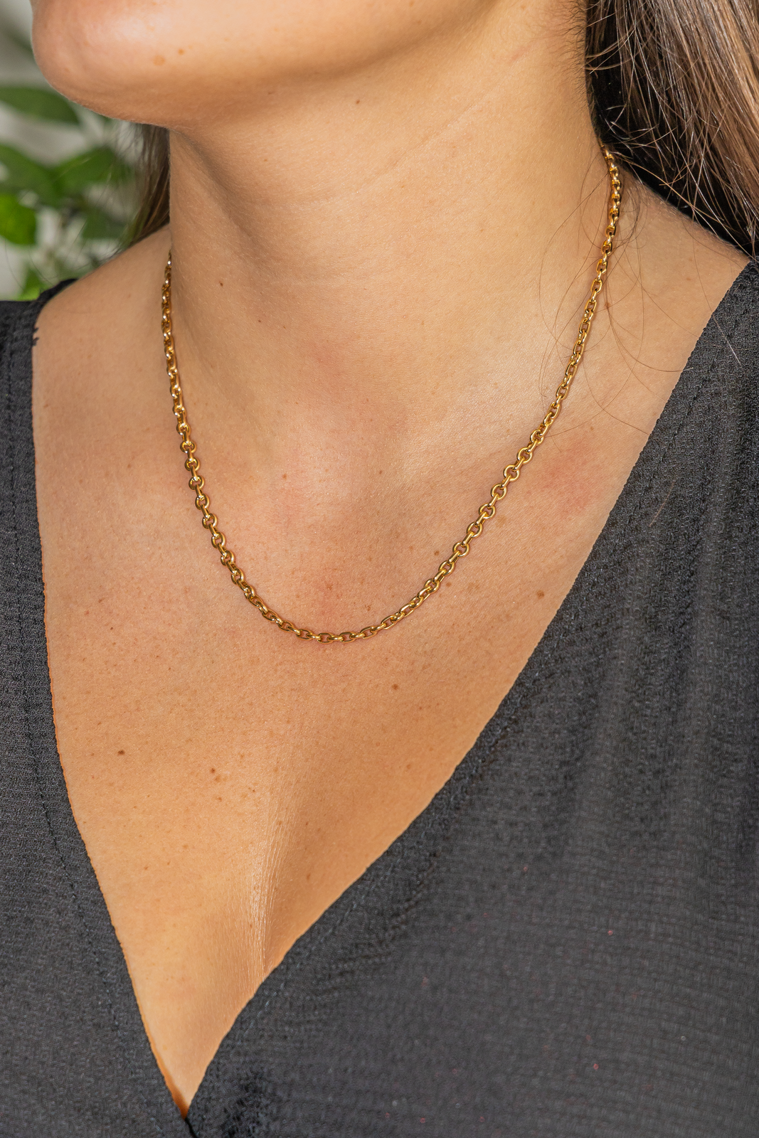 Chaumet Collier Chaine  Or jaune