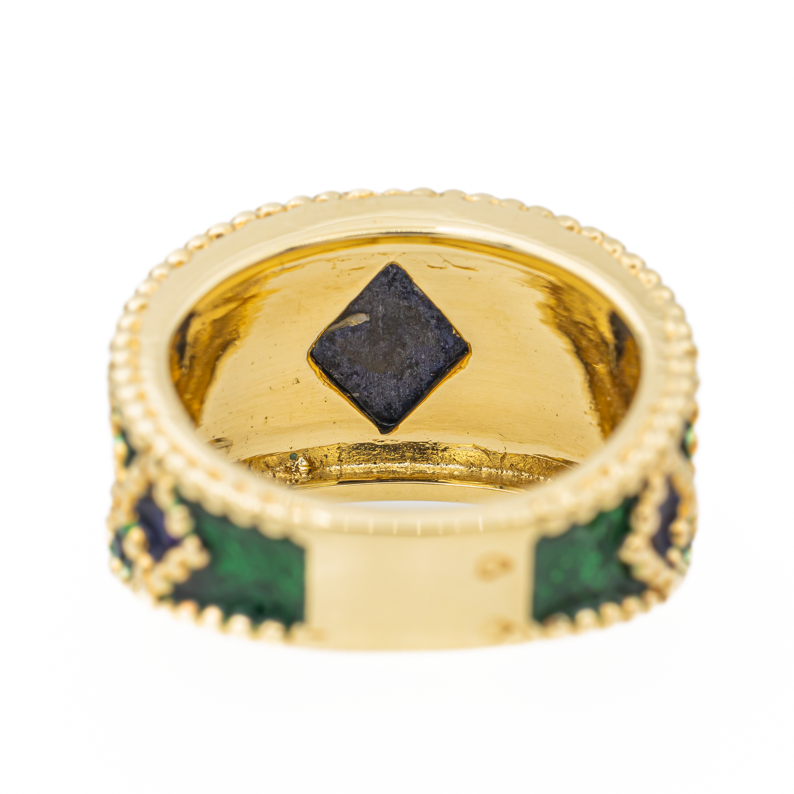 Fred Yellow Gold Lapis Lazuli Ring