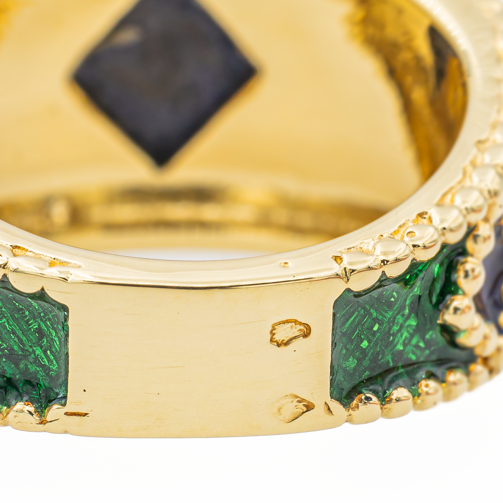 Fred Yellow Gold Lapis Lazuli Ring