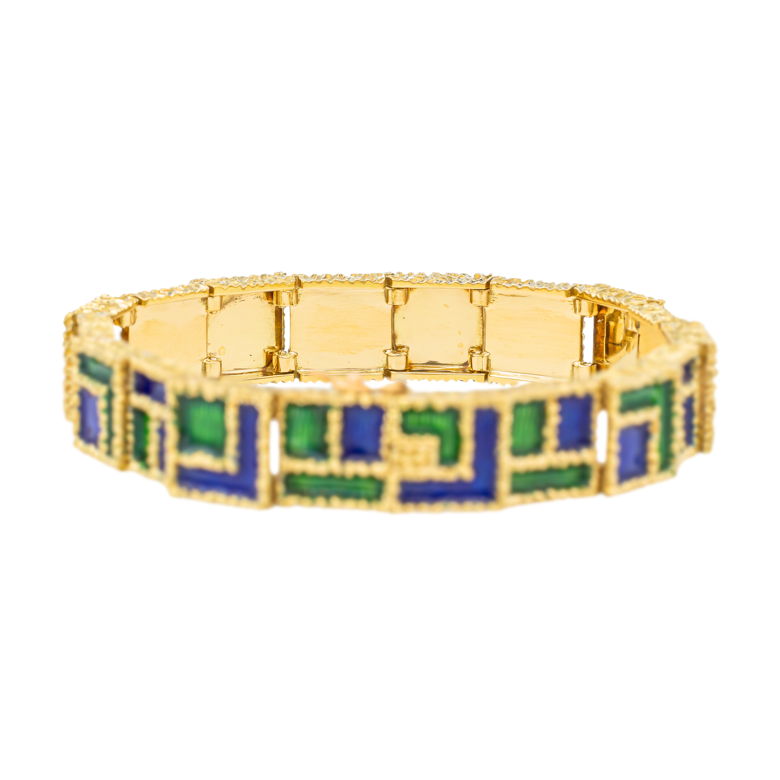 Fred Bracelet Or jaune Email