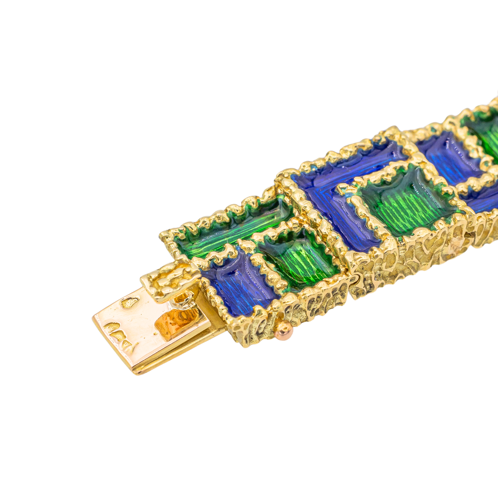 Fred Bracelet Or jaune Email