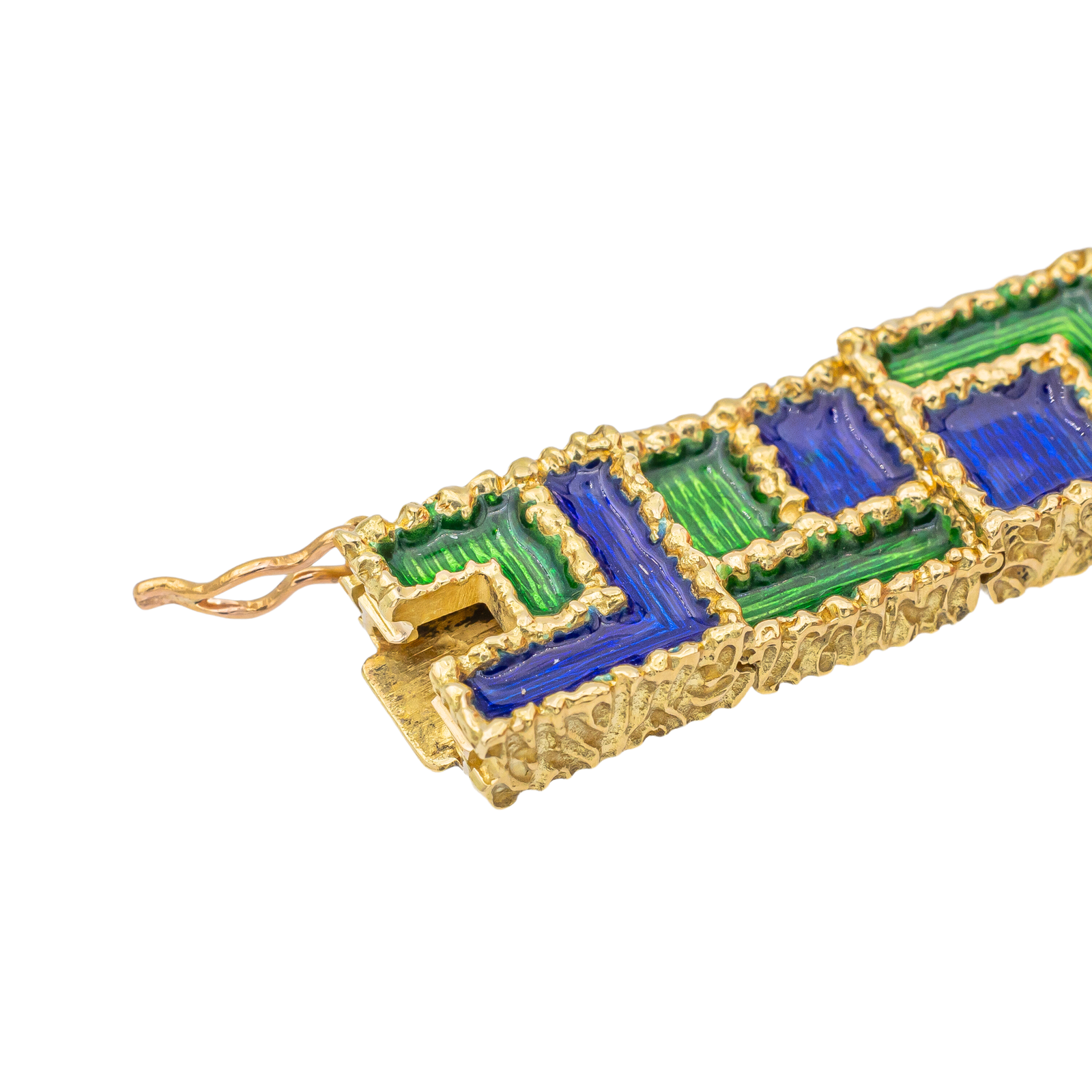 Fred Bracelet Or jaune Email