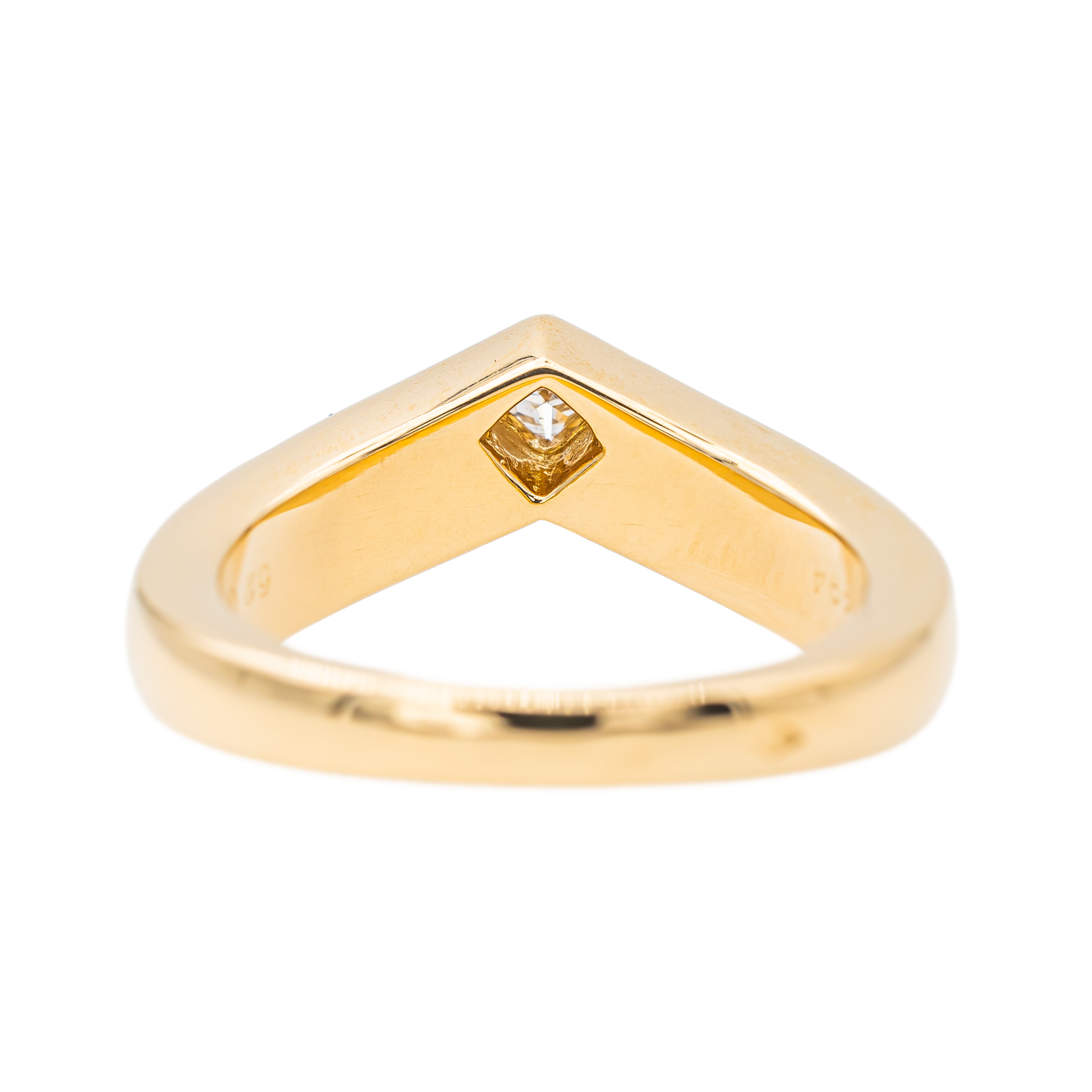 Cartier Solitaire Triandre Ring Yellow Gold Diamond