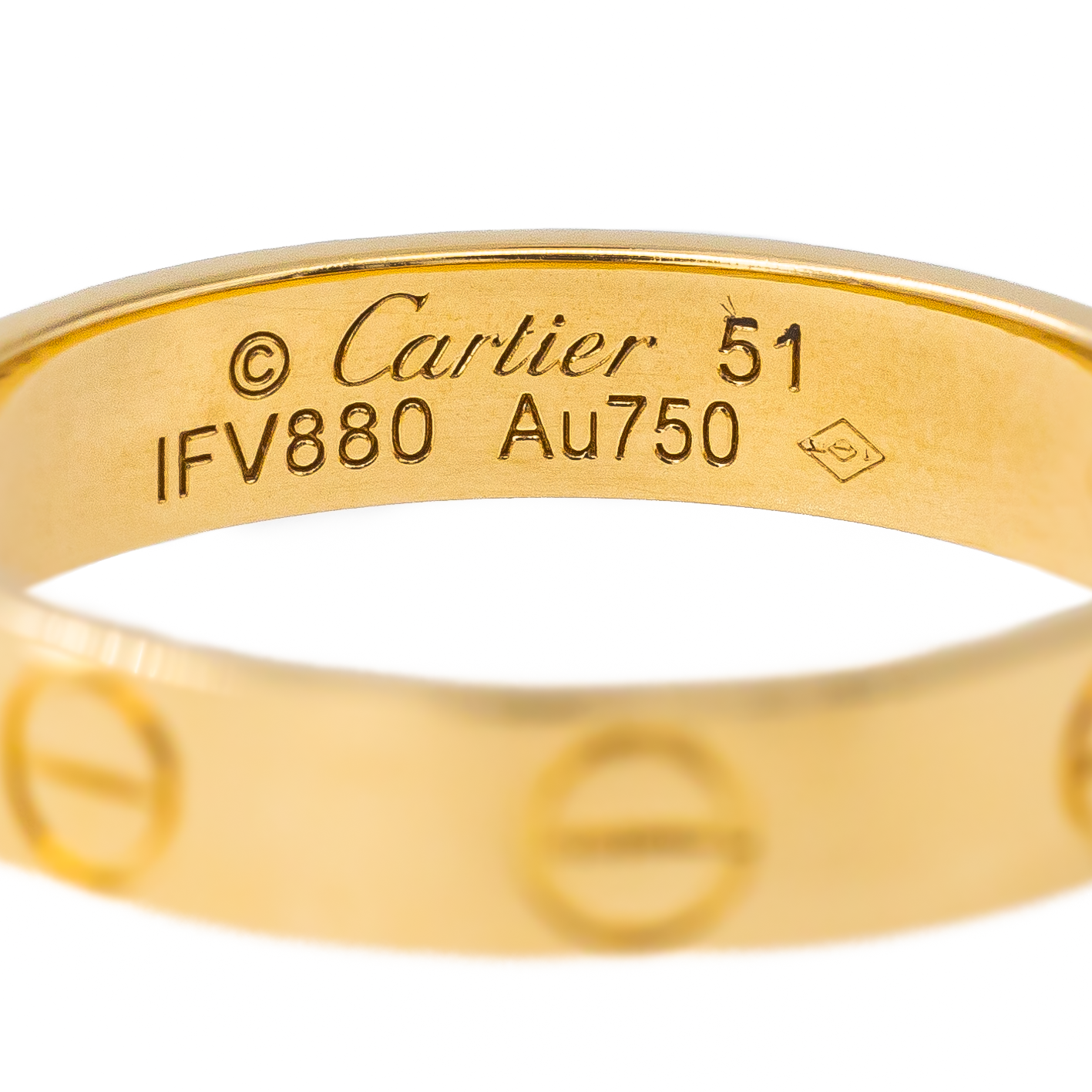 Cartier Love Alliance Ring Yellow Gold
