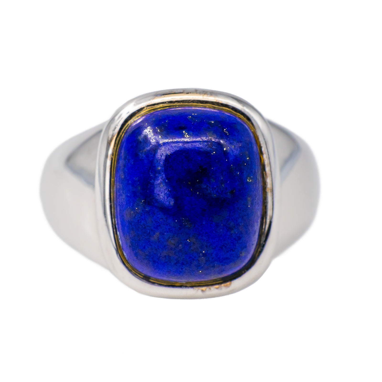 Hermès Bague  Or blanc Lapis Lazuli