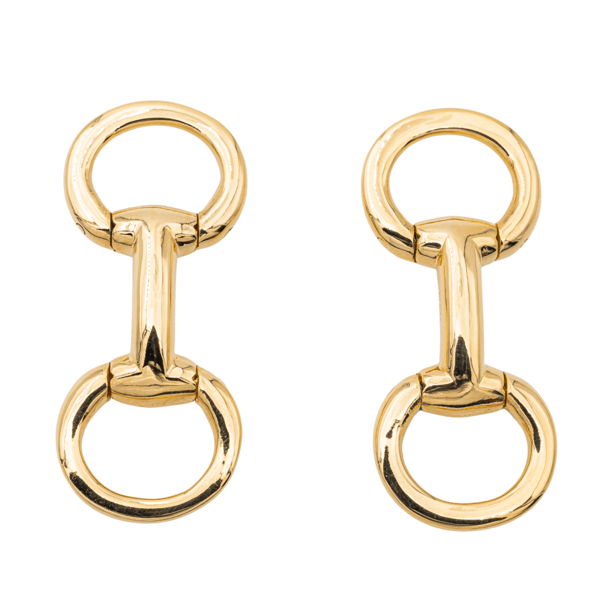 Hermès Boutons de manchette Or jaune - Maison Eloe