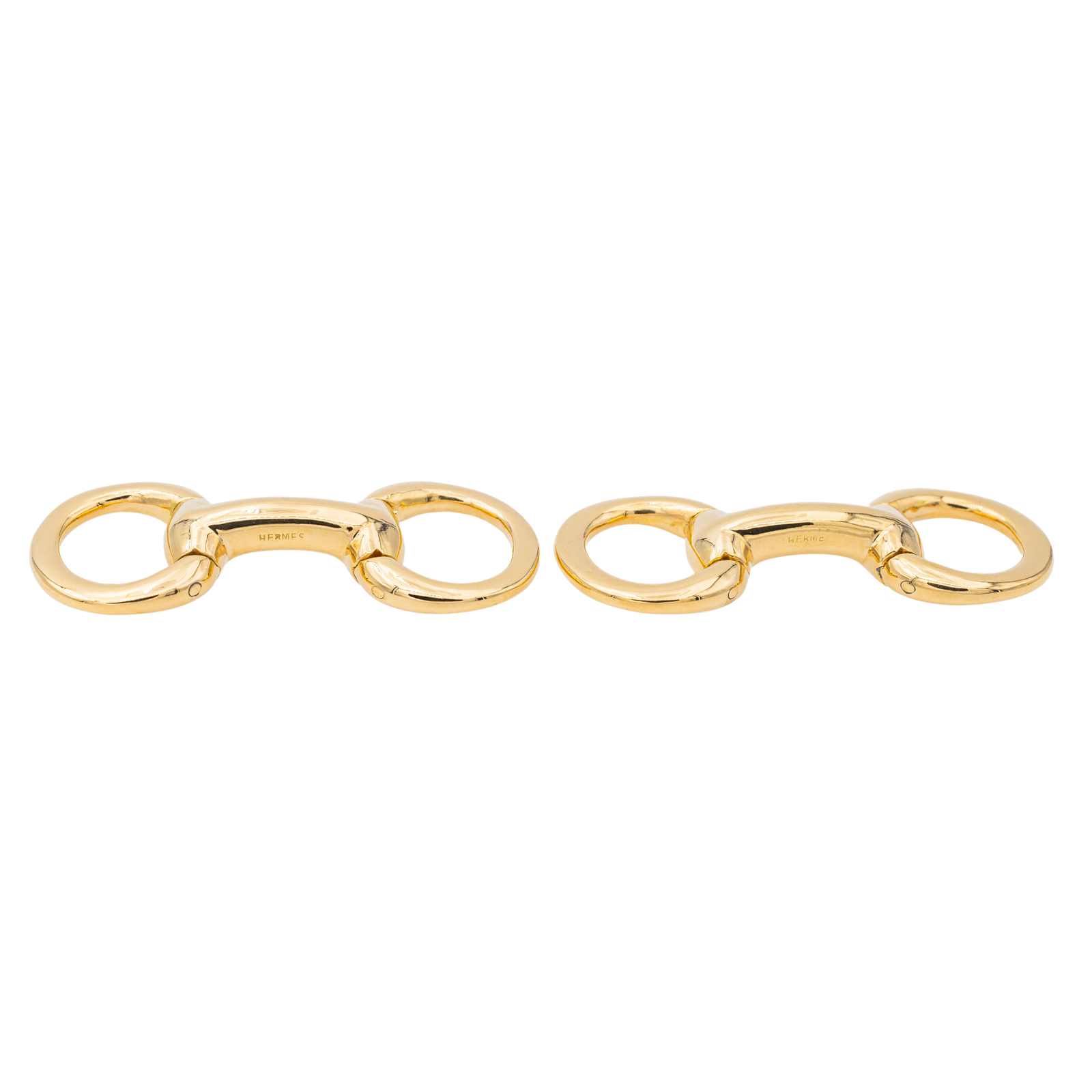 Hermès Boutons de manchette  Or jaune