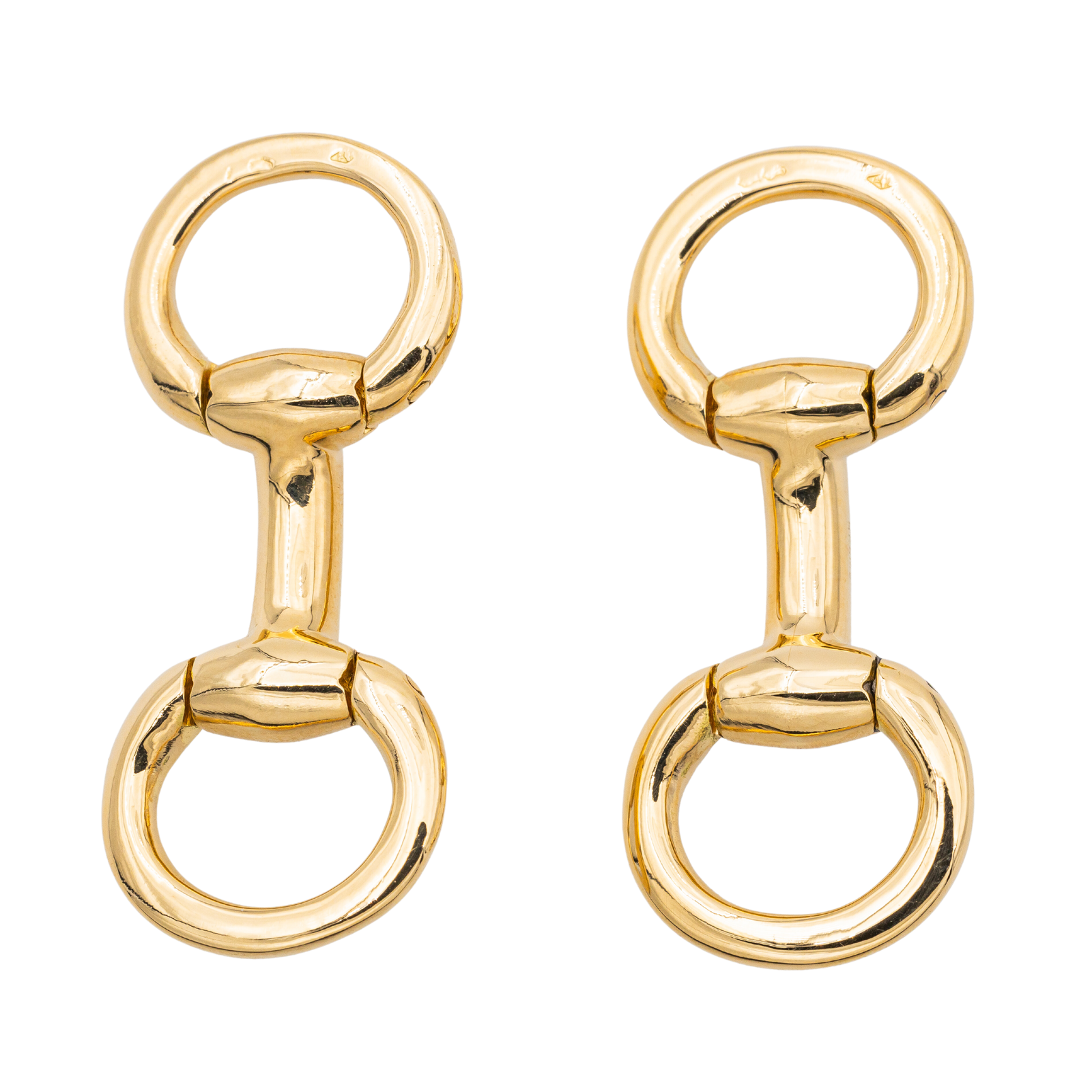 Hermès Cufflinks Yellow Gold