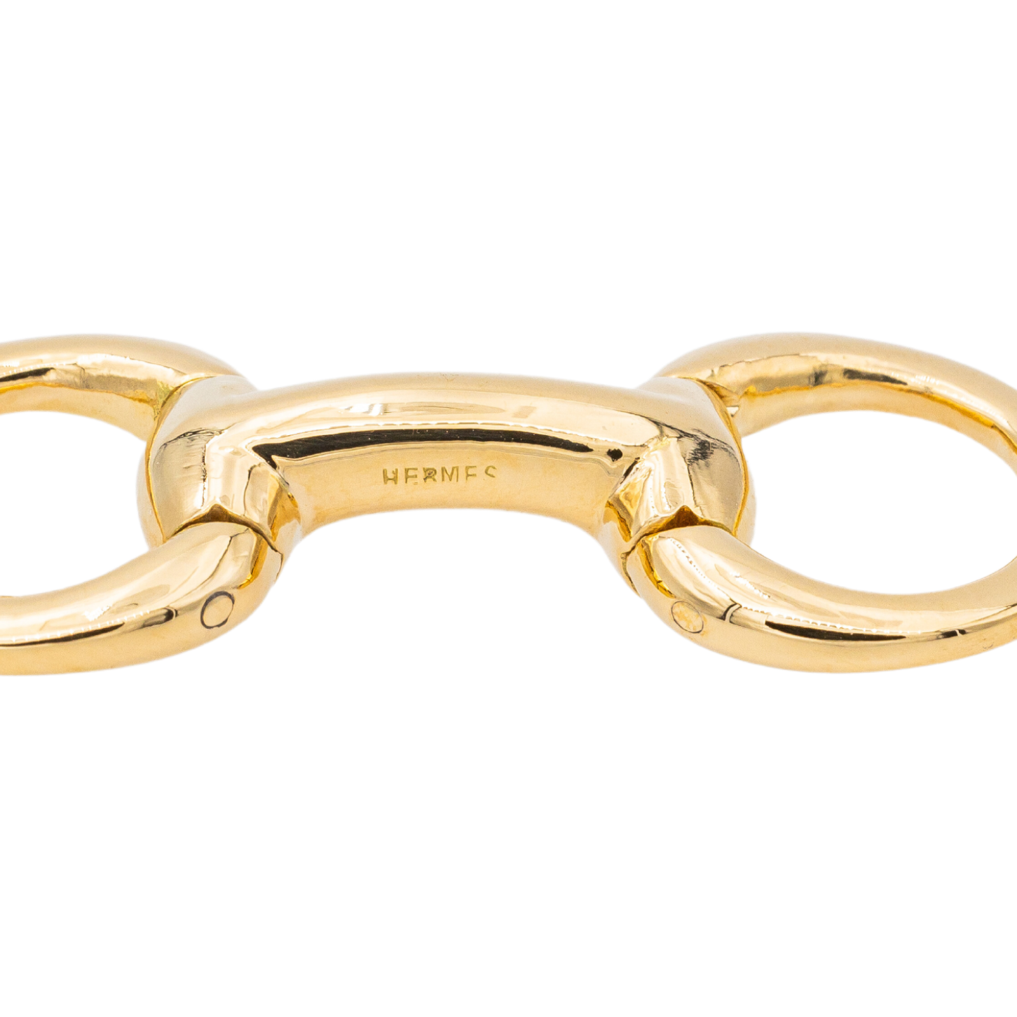 Hermès Cufflinks Yellow Gold