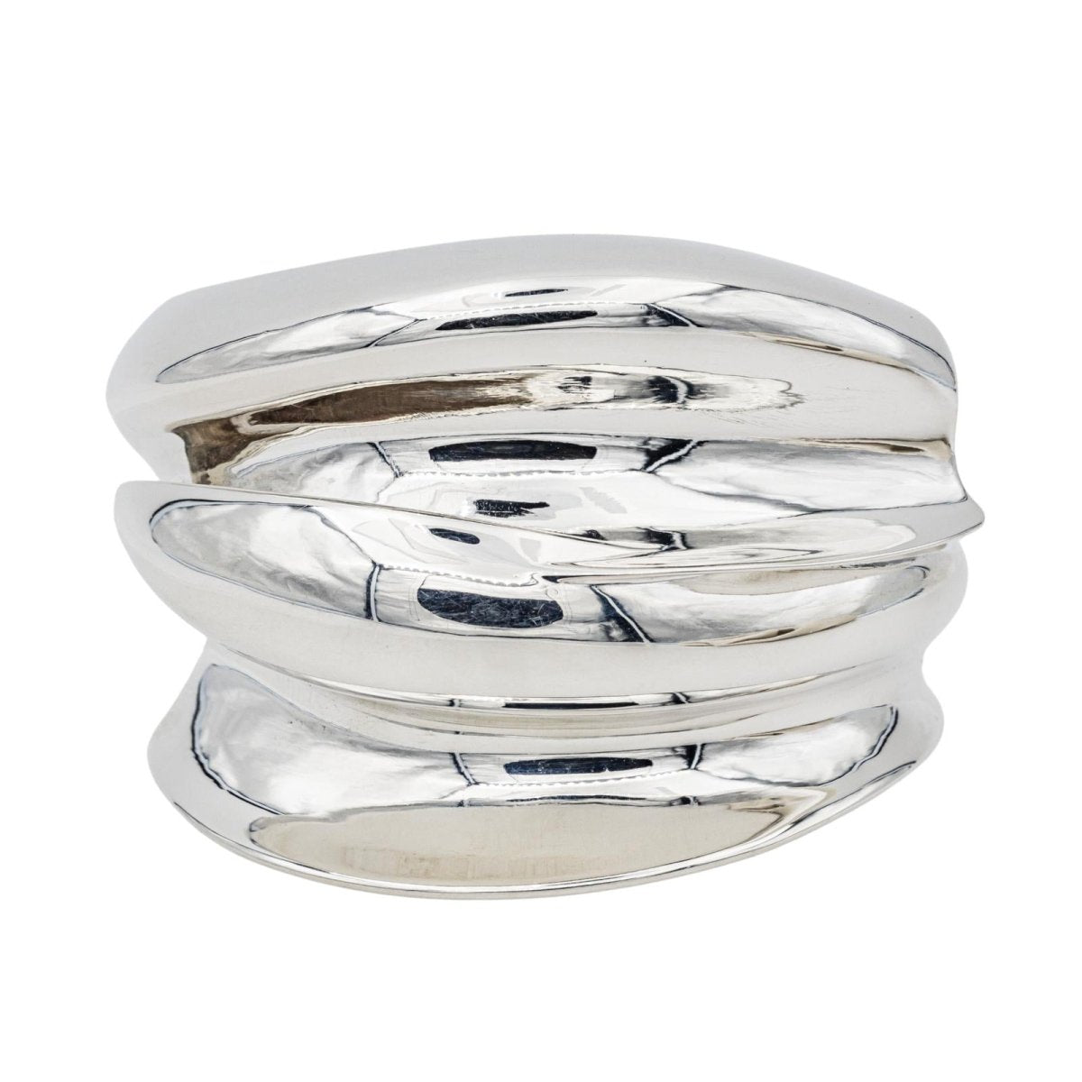Tiffany & Co collaboration Franck Gehry, Bracelet Manchette Argent - Maison Eloe