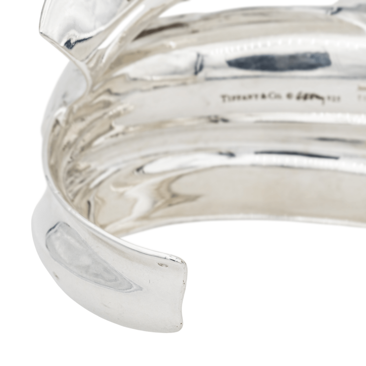 Tiffany & Co collaboration Franck Gehry, Bracelet Manchette Argent - Maison Eloe