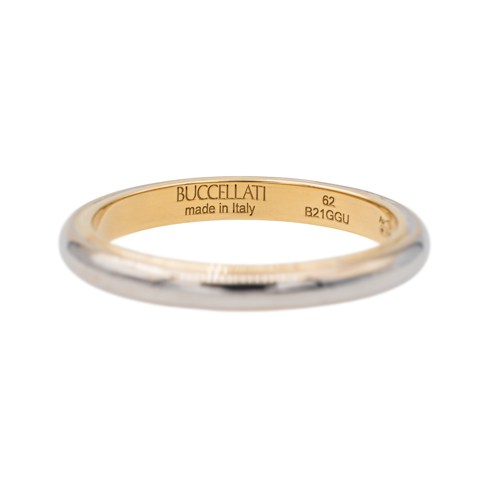 Buccellati Fedi Eternal Alliance Ring White Gold, Yellow Gold
