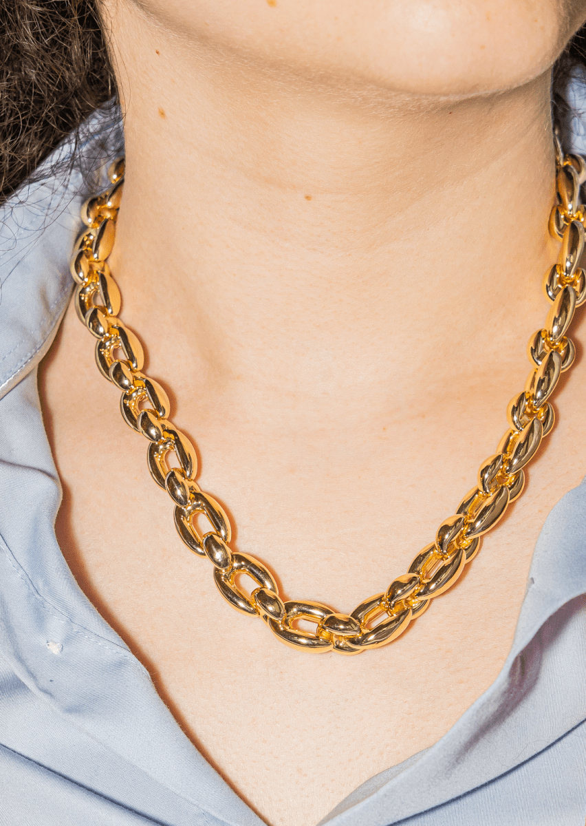 Caplain Saint André Collier Or jaune - Maison Eloe