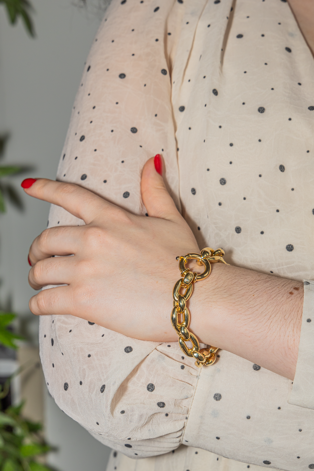 Caplain Saint André Bracelet  Or jaune Saphir
