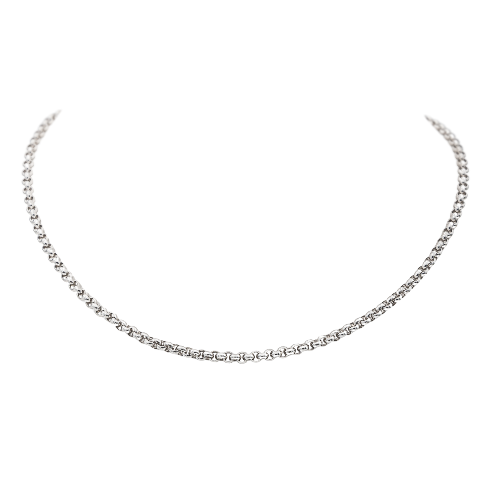 Chopard Collier Jaseron  Or blanc