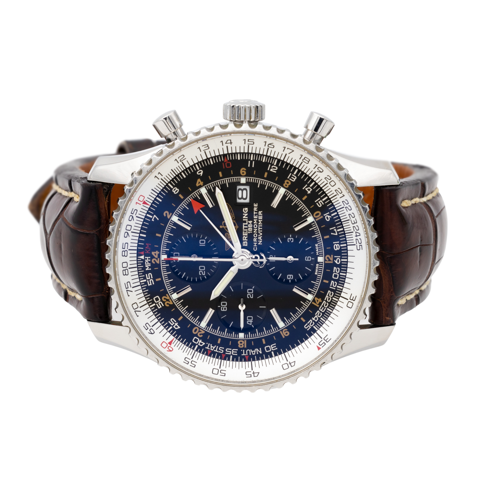 Breitling Navitimer World Steel Watch