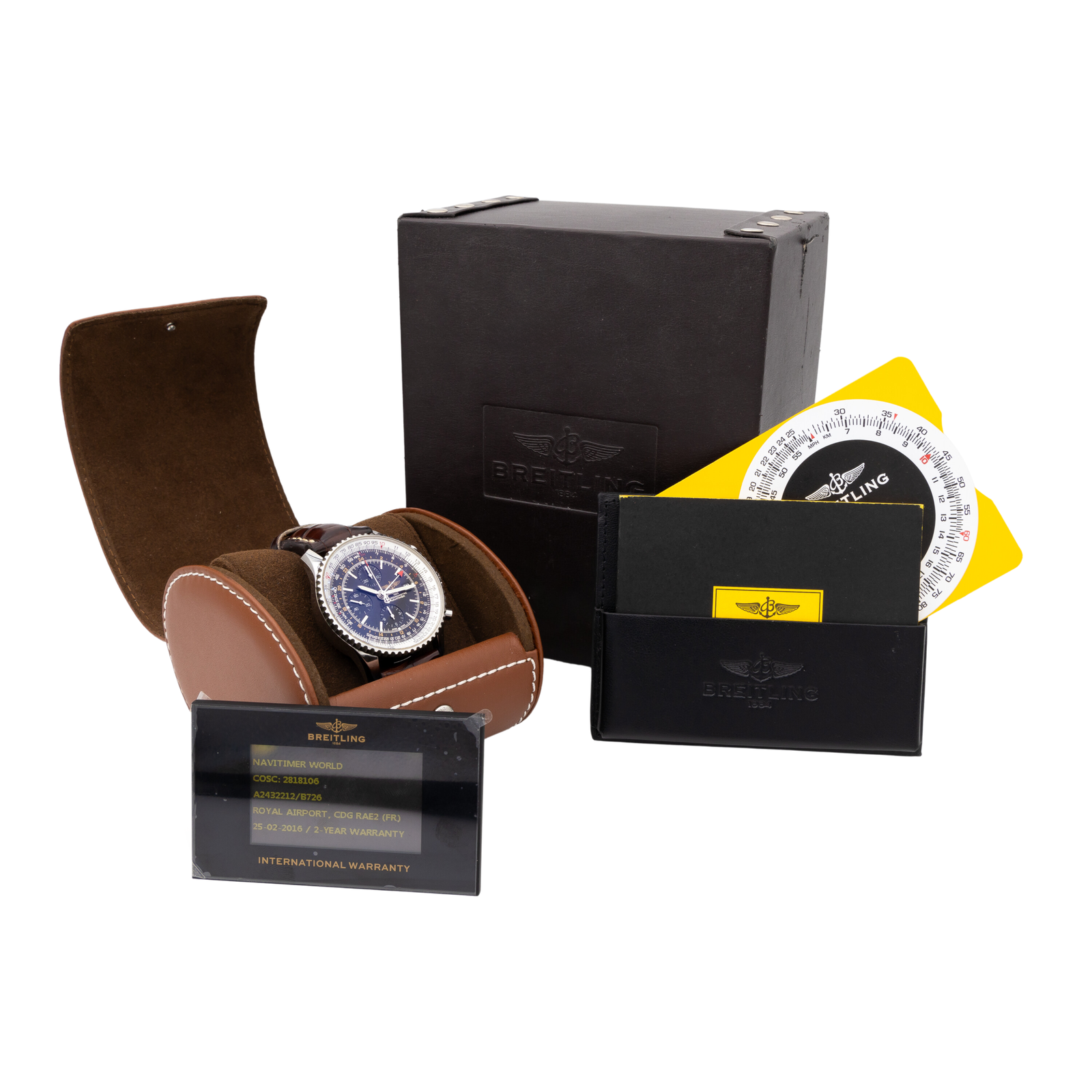 Breitling Navitimer World Steel Watch