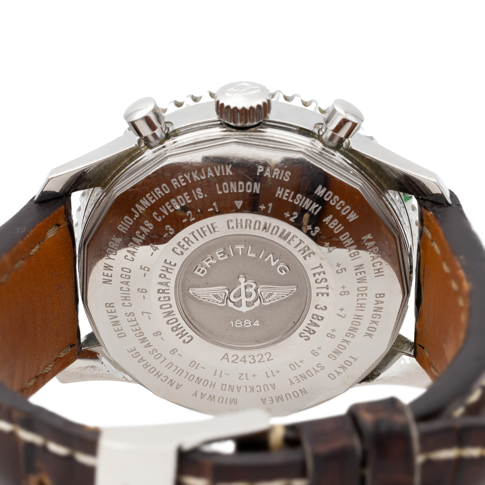 Breitling Navitimer World Steel Watch