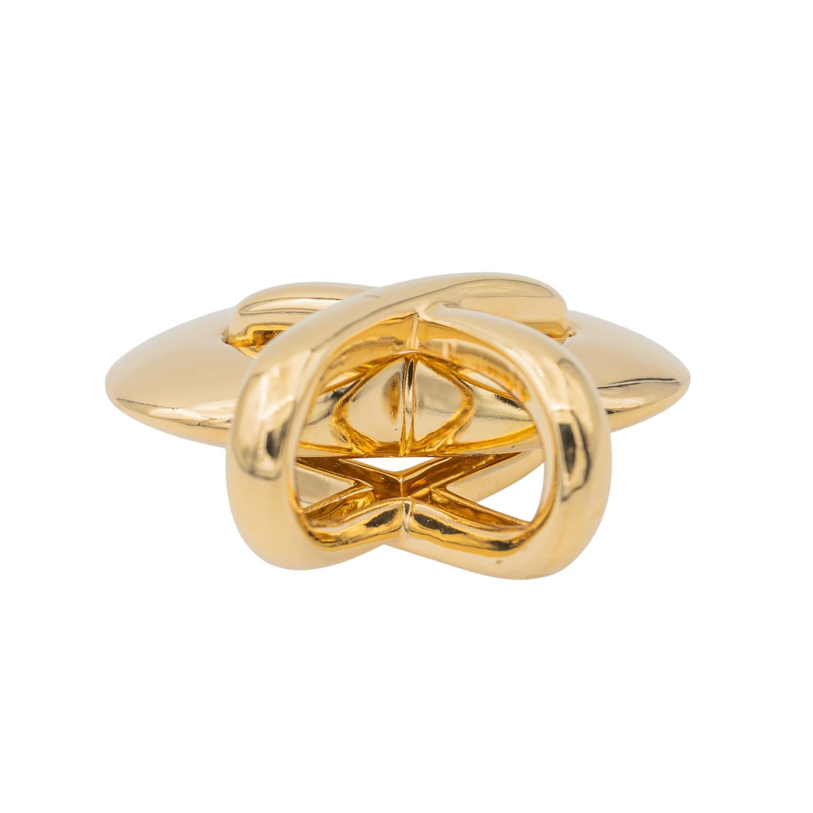 Chaumet Heart Pendant Heart Link Yellow Gold