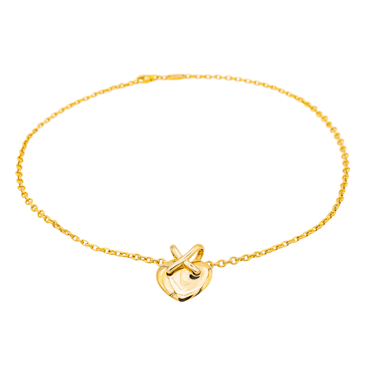 Chaumet Collier Pendentif Cœur lien Or jaune - Maison Eloe
