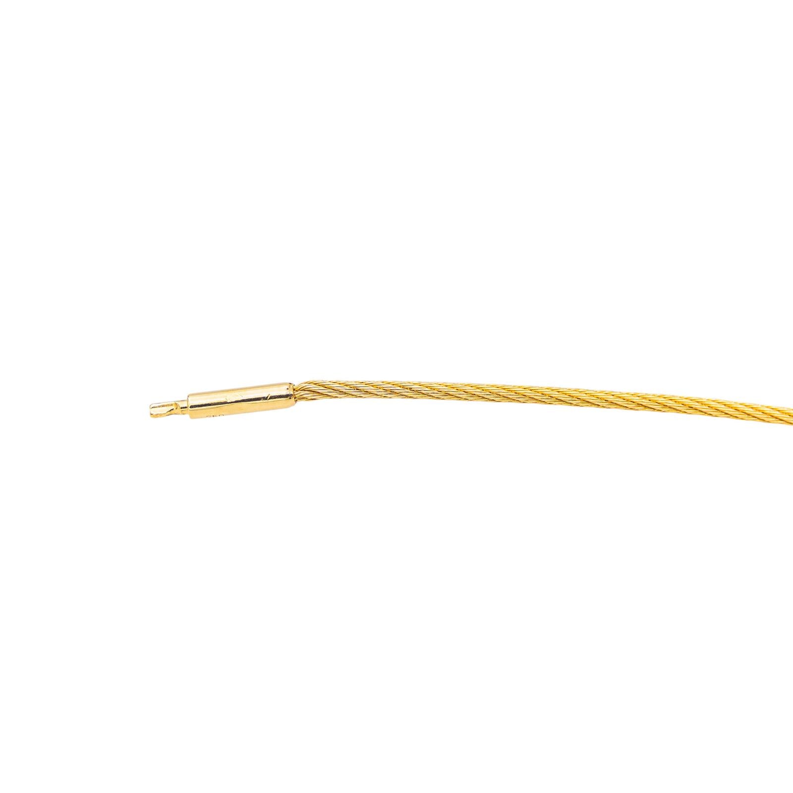 Fred Cable Necklace Force 10 collection Yellow gold