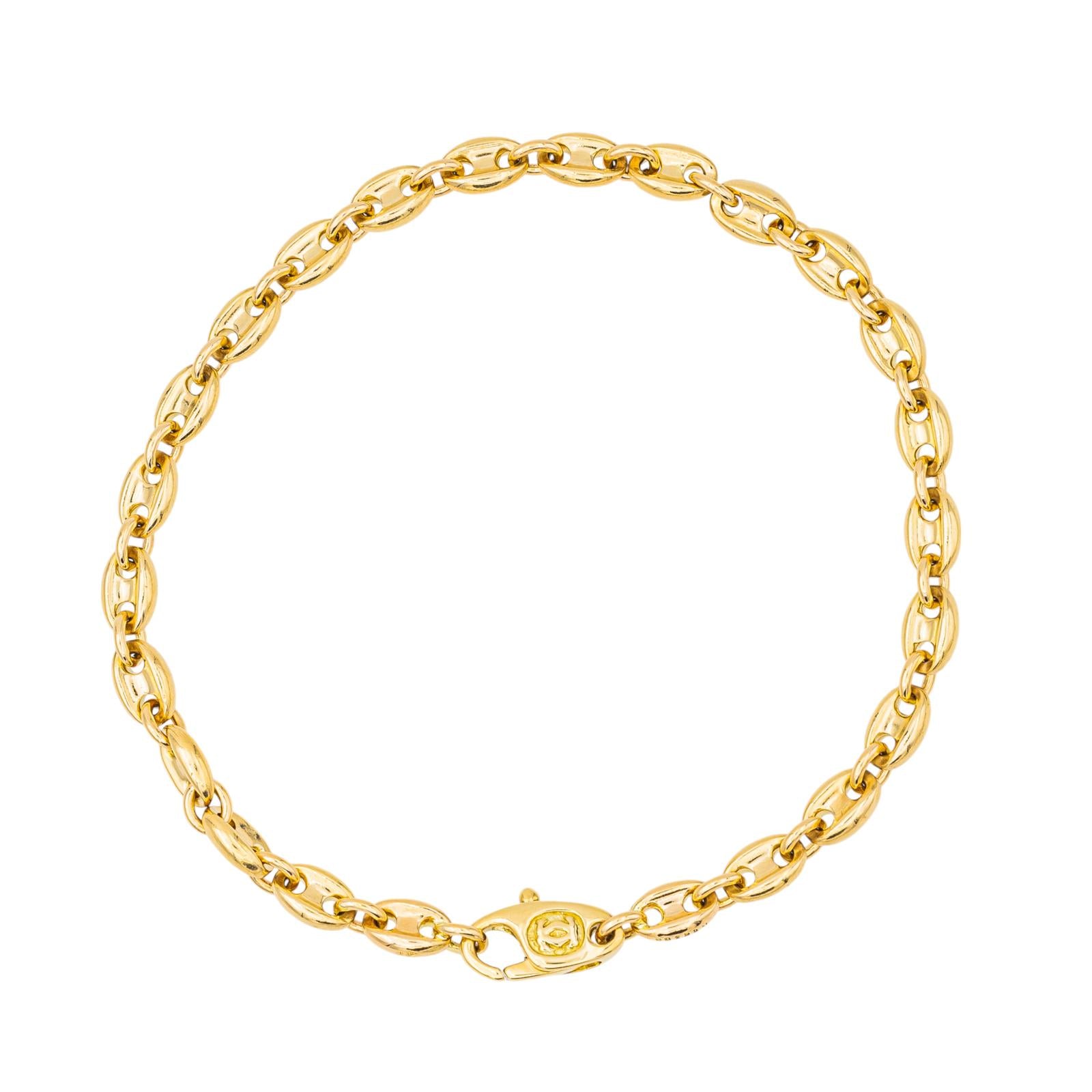 Cartier Bracelet Grain de Café  Or jaune