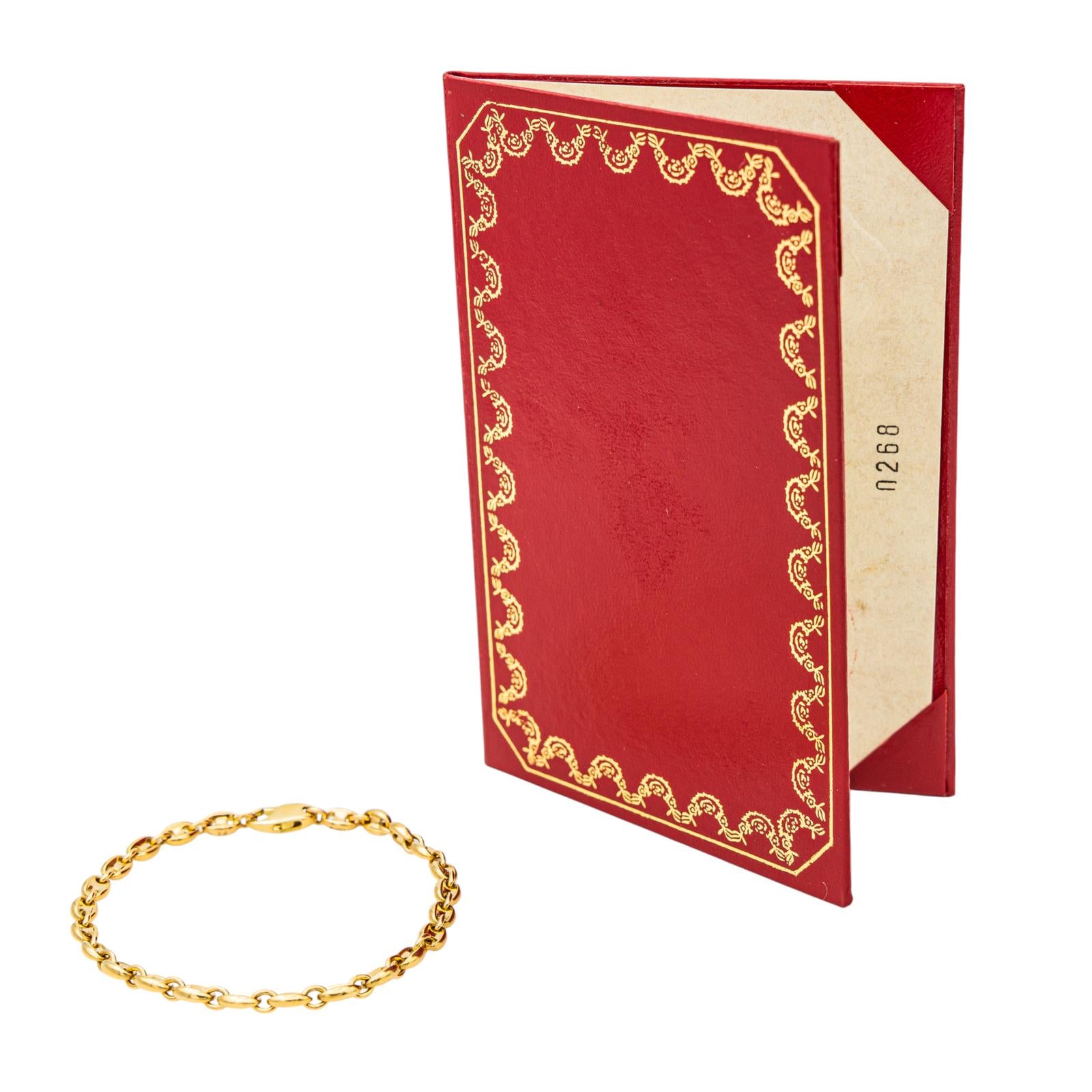 Cartier Bracelet Grain de Café  Or jaune