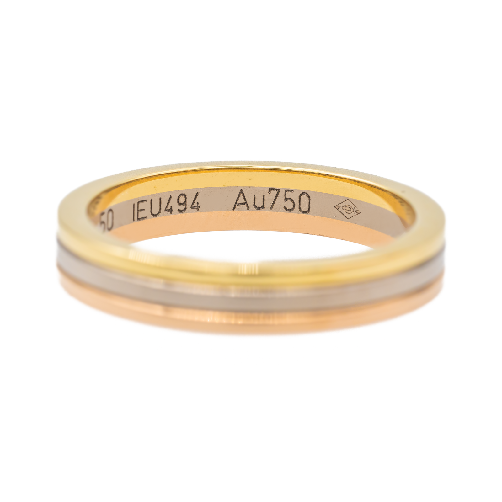 Cartier Trinity Wedding Ring White Gold