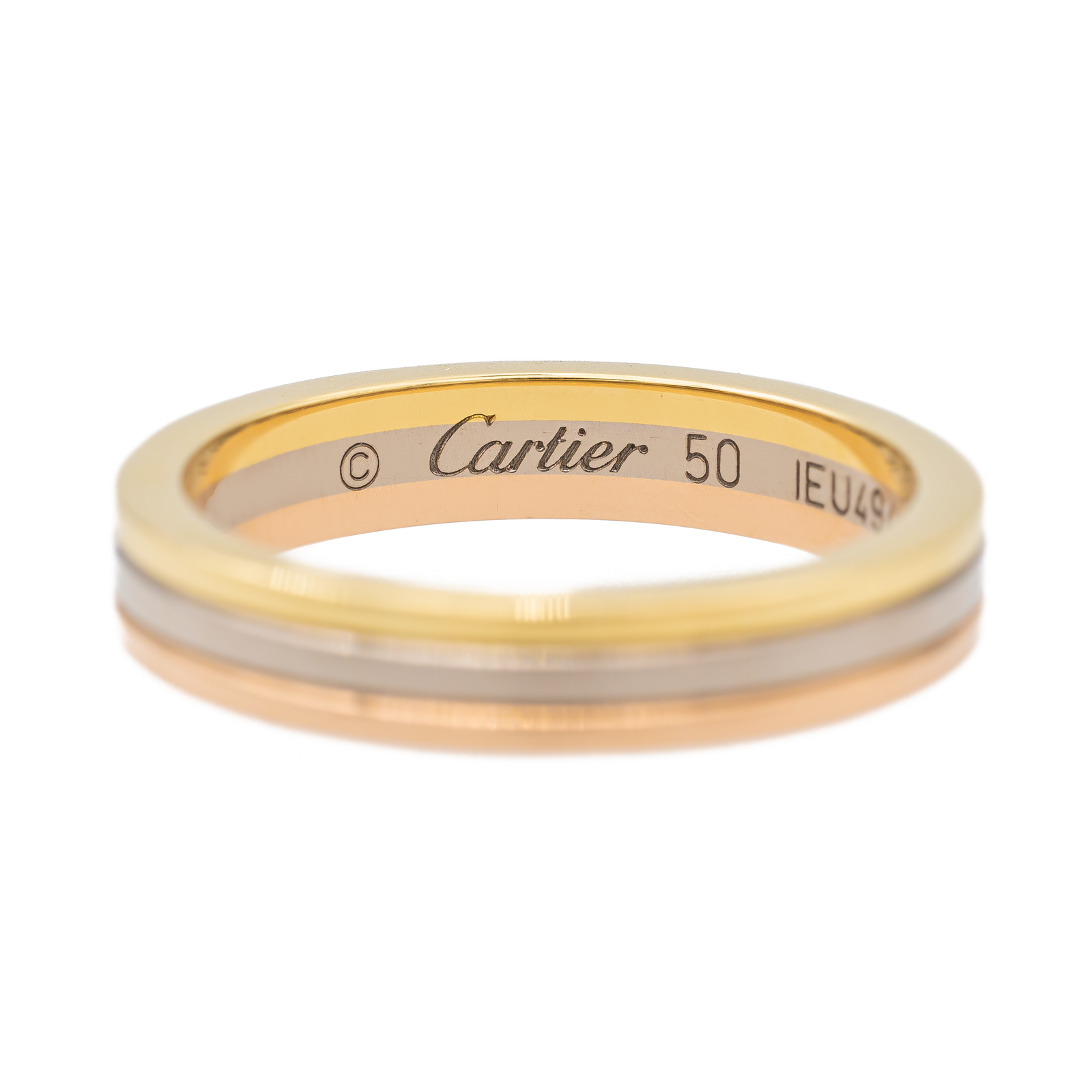 Cartier Trinity Wedding Ring White Gold