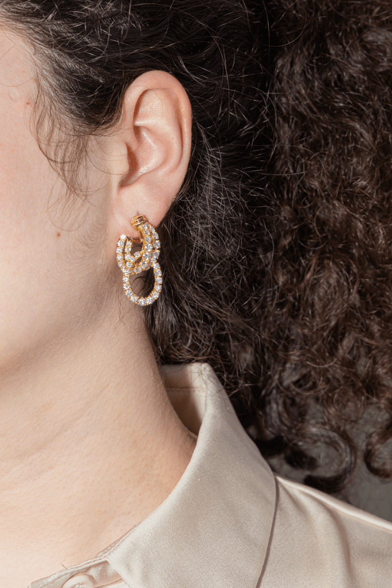 Piaget Boucles d'oreilles Or jaune Diamant - Maison Eloe