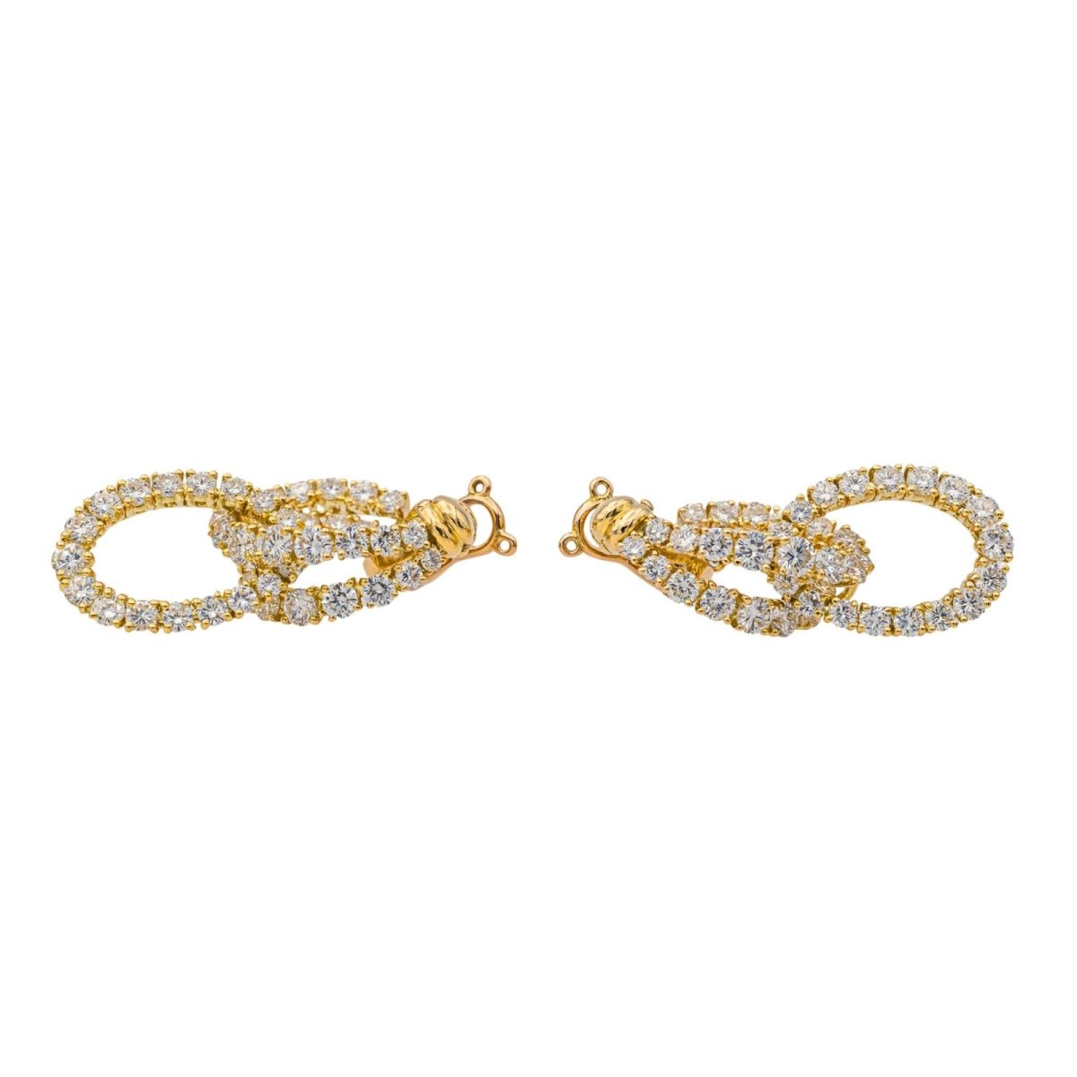 Piaget Boucles d'oreilles Or jaune Diamant - Maison Eloe