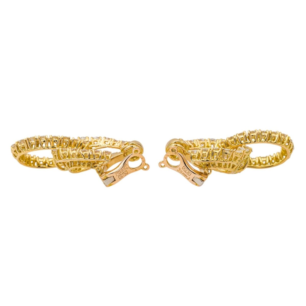 Piaget Boucles d'oreilles Or jaune Diamant - Maison Eloe