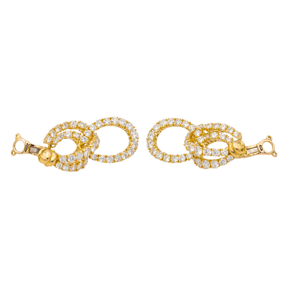 Piaget Boucles d'oreilles Or jaune Diamant - Maison Eloe