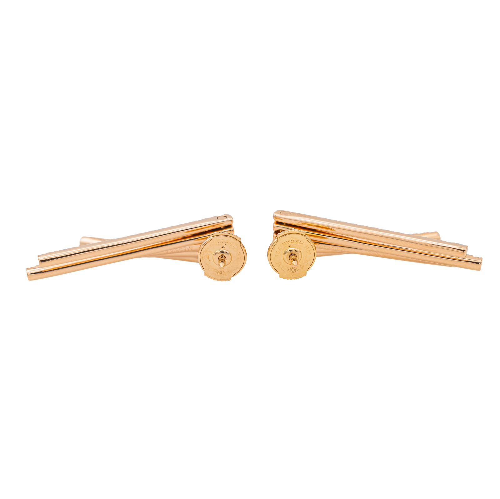 Messika Daria Drop Earrings Rose Gold Diamond