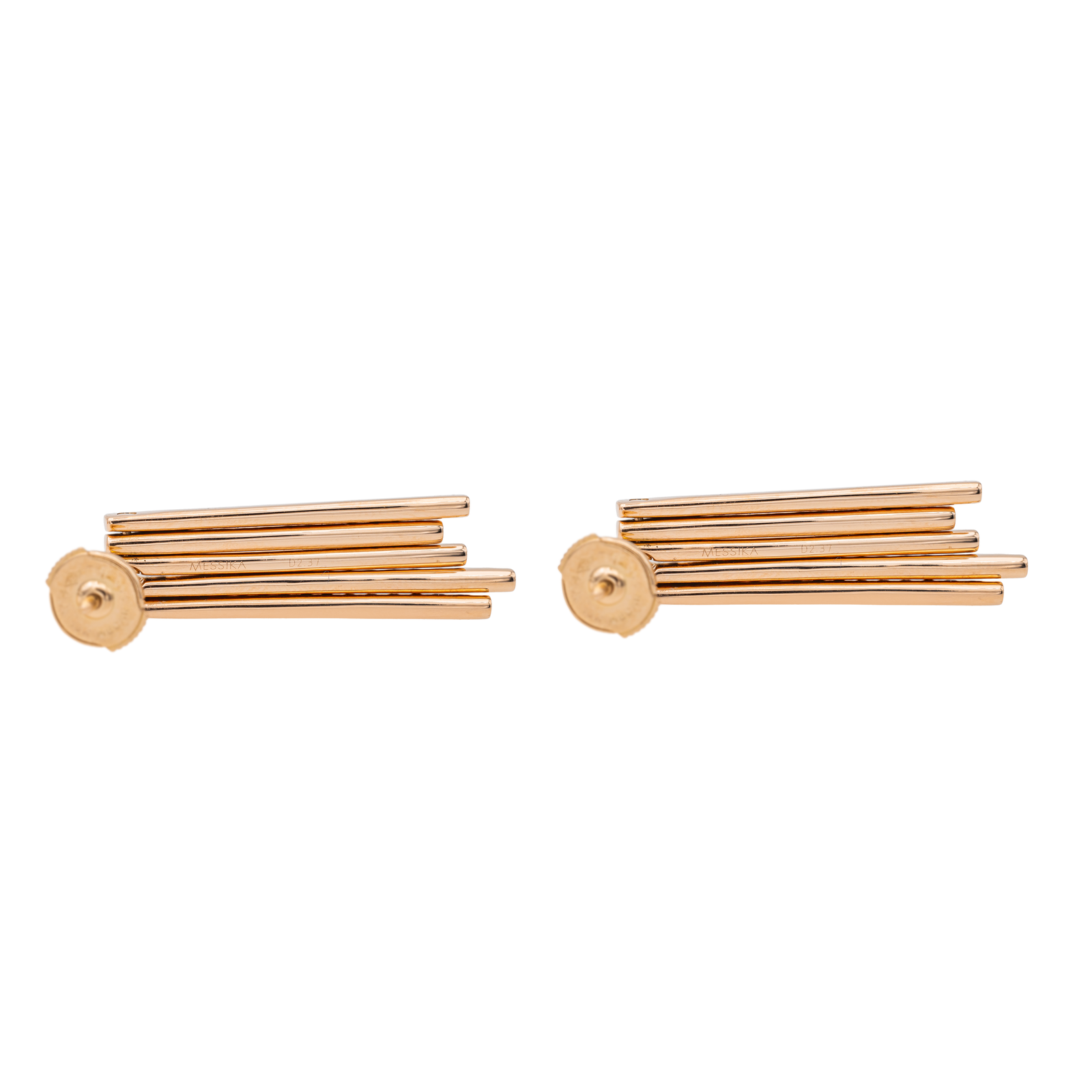 Messika Daria Drop Earrings Rose Gold Diamond
