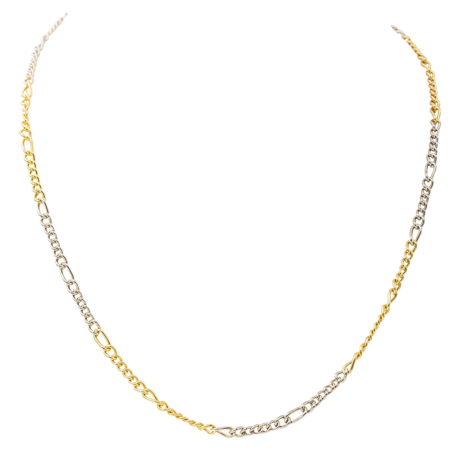 Pomellato Collier Chaine Or blanc, Or blanc